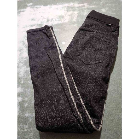 MOTHER High Waisted Looker Diamond In The Rough Jeans sz 24 - Picture 2 of 6